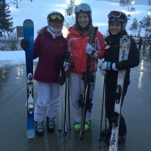 Students shred the slopes