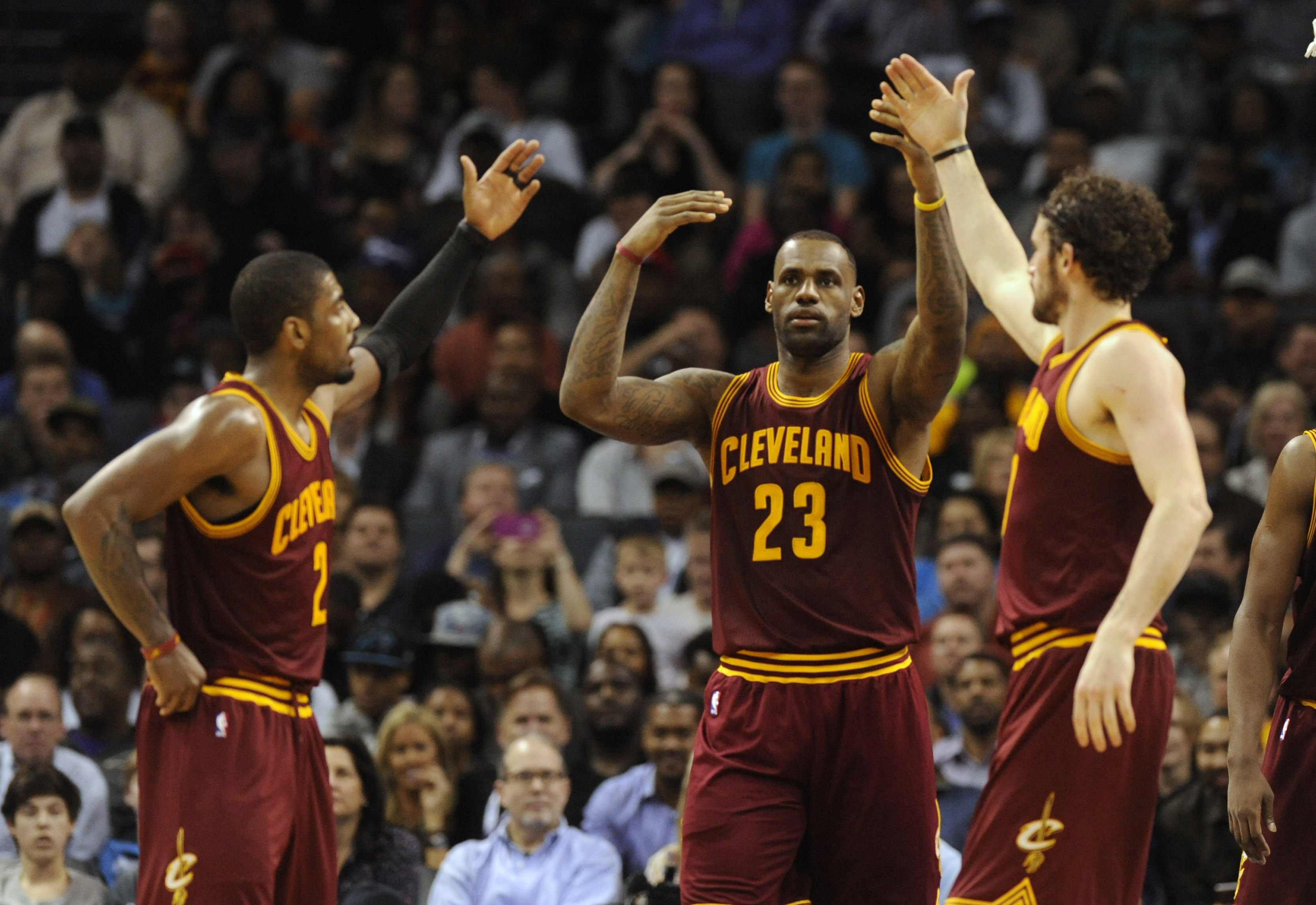 NBA: Cleveland Cavaliers at Charlotte Hornets