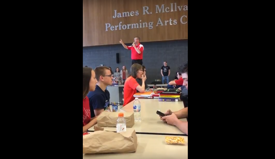 Lunch time evacuation drill surprises students (Videos)