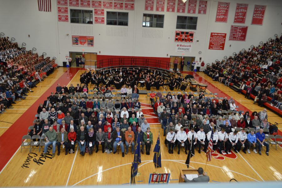 WHS honors those who have served in annual Veteran Days assembly