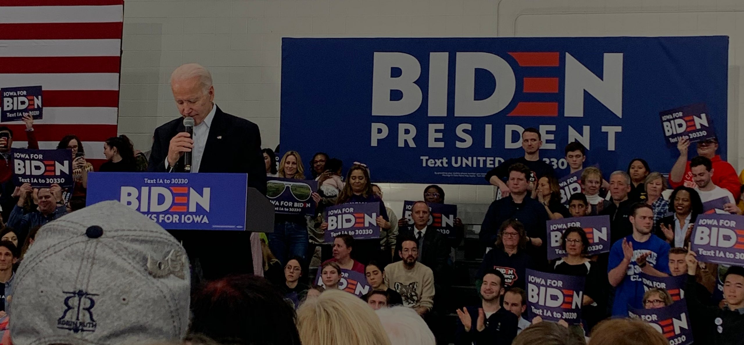 Former Vice President Biden Holds Final Rally Before Caucus – The Bruin