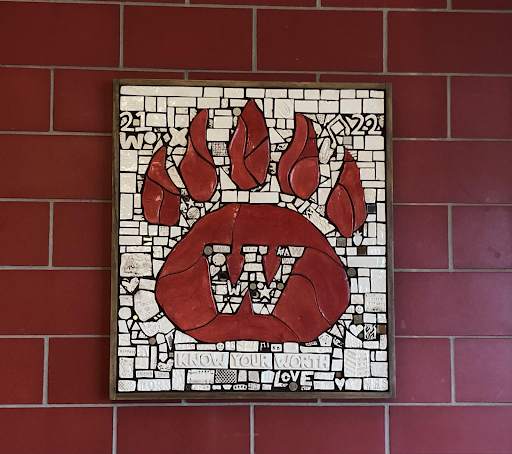 Students Create Mural for Wadsworth High's Entrance