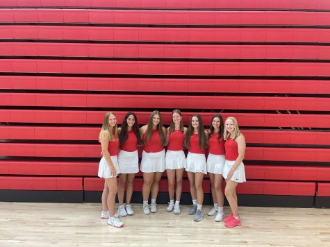 Wadsworth Girls tennis works as a team to achieve goals