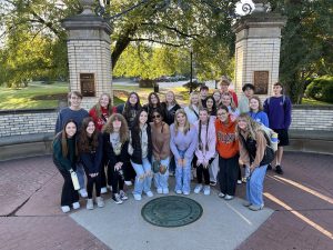 The Bruin is pictured down the street from Franklin Hall at Kent State University. The photo was taken on October 18th before the registration of the OSMA fall workshop. Photo courtesy of Eric Heffinger. 