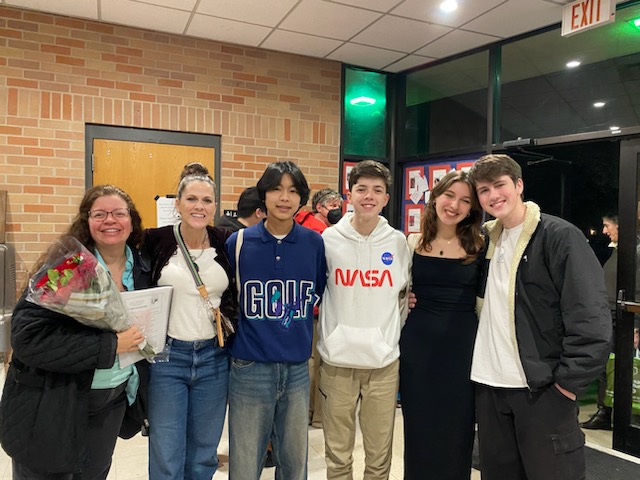 In this photo is Wataru, a Japanese exchange student. Wataru and his family enjoyed some bonding time together. Photo courtesy of Gigi Gertsenberger.
