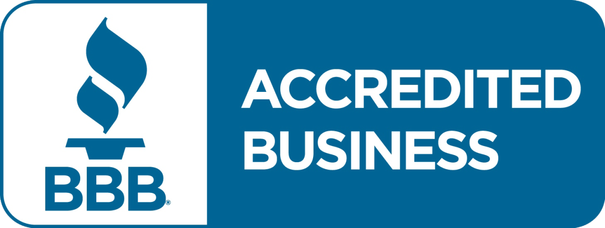 This is the logo of The Better Business Bureau (BBB), which is a non-profit organization that solves business scams by providing solutions through a website for any victim of fraud.