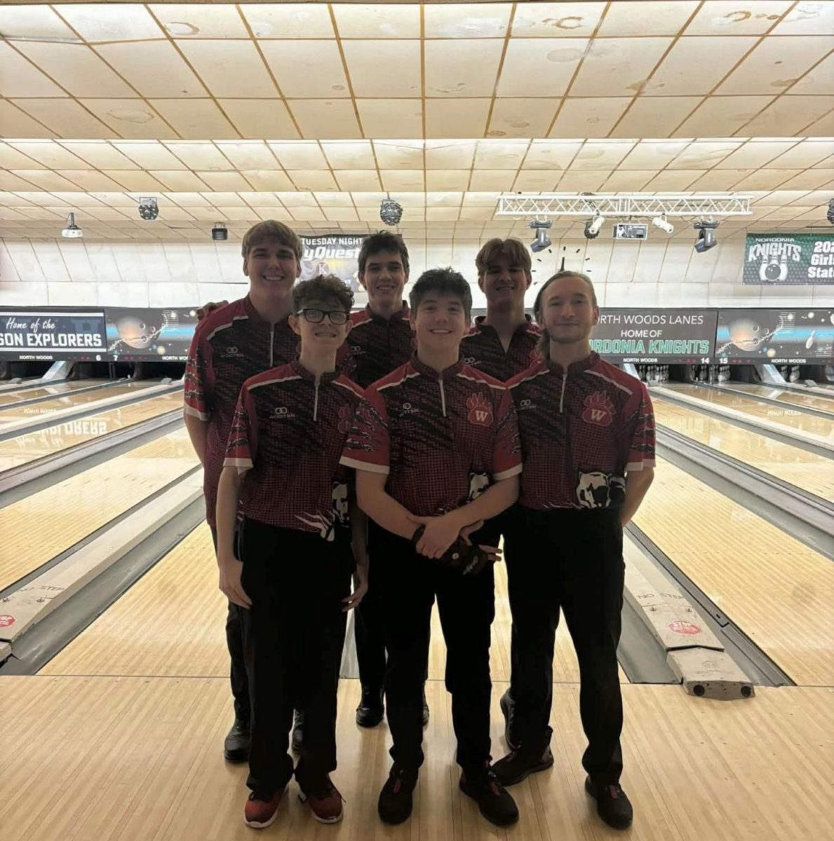 The boys varsity bowling team played at Northwood Lanes on Jan. 21. In two games, the team bowled 2,289 pins and finished the match with a total of 2,893 pins. “I don’t think any of us really thought we were going to break the record again,” said Eagon-Mohlmaster. “We just wanted to bowl as well as we could so we could get ready for our match against Ashland. Ashland is the reigning Division I state champion and also a two-time national champion.”

